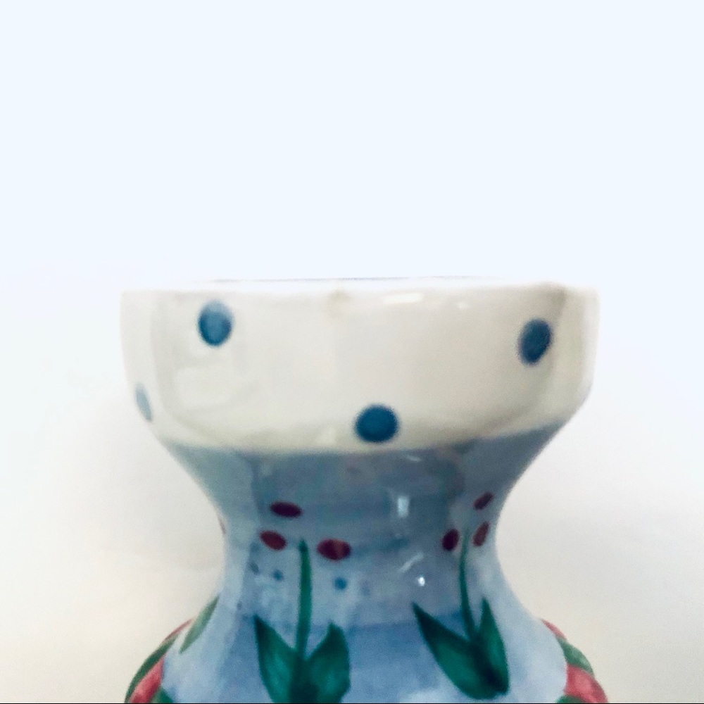 Colorful Hand-Painted Candleholder - Picture 6 of 9